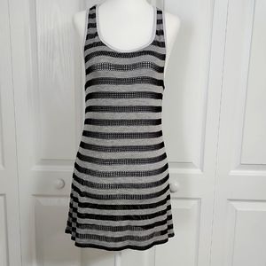 Legaci black & gray swim suit cover up.  Small.